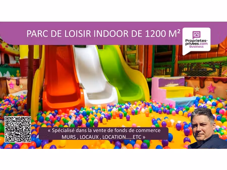 à vendre ! parc de loisirs indoor pour enfants - 1200 m² - genas (69)