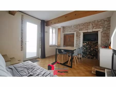 coup de coeur à baziège : maison de charme prête à vivre au coeur du village