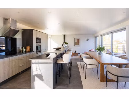 maison d'architecte avec vue panoramique sur la vallée de la seine