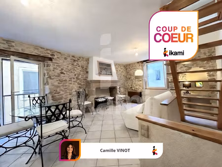 maison de village entièrement rénovée de 61 m2  3 pièces et