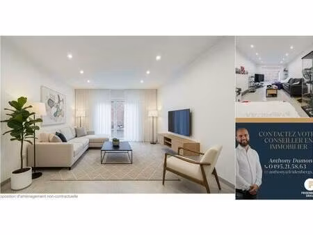 appartement à vendre à rue georges cordier 190 boussu (vbe08879)