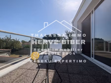 aytré-la rochelle duplex lumineux avec terrasse et aperçu mer – petite copropriété