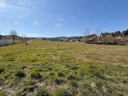 achat terrain 1 718m²