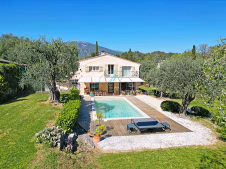 vente maison 7 pièces 252 m² le rouret (06650)