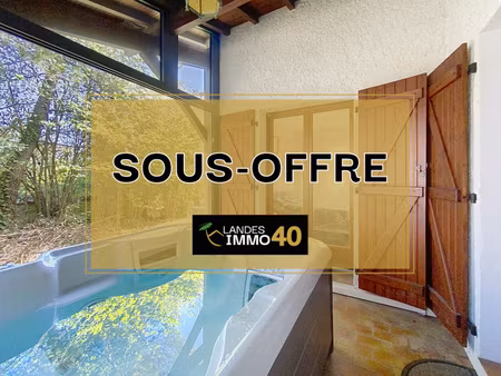 maison de plain-pied avec spa et véranda à proximité du littoral