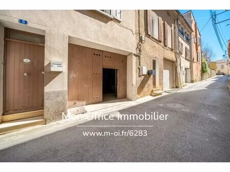 référence : 6283-sjo - maison de village à rénover dans centre rians: garage 50m2 +...