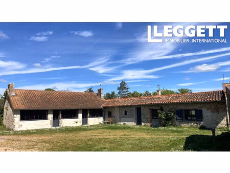 achat maison 3 pièces 138m² moussac 86150