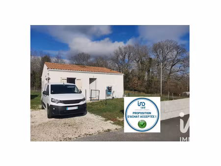 vente maison 3 pièces 58 m² à la chapelle-des-pots (17100)  150 000 €