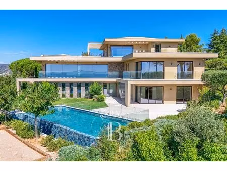 sainte-maxime - villa contemporaine - vue mer panoramique - proche centre-ville