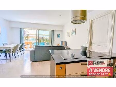 achat appartement 2 pièces 55m² theoule sur mer 06590
