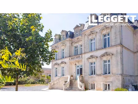 achat maison 17 pièces 903m² aulnay 17470