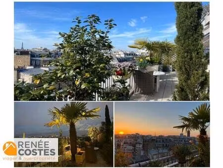 viager occupé - h76 ans - paris (75014)