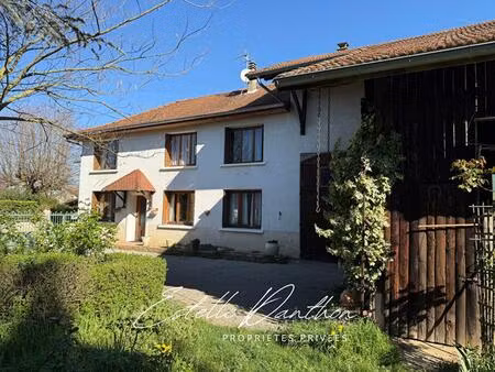 maison brézins 4 chambres 145 m2 avec terrain de 1800m2