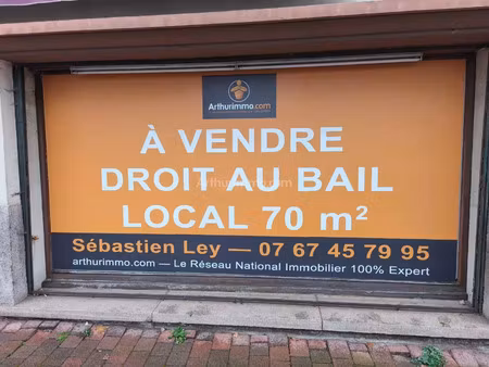 vente local commercial 3 pièces 70 m2 à ingersheim