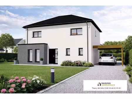 vente maison neuve 102 m² à harnes (62440)  240 500 €