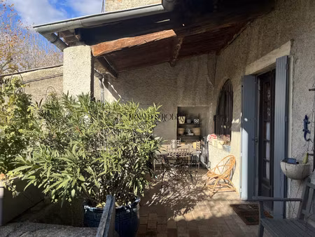maison de village+garage+terrasses