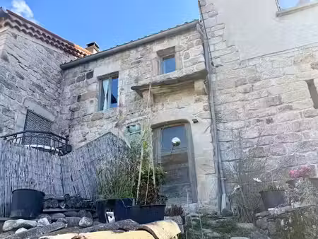 vente maison 3 pièces 110 m² à chambonas (07140)  207 000 €