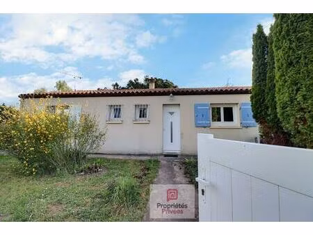 maison 5 pièces de 106 m2 - 4 chambres - garage - terrasse plein sud - 3 places privatives