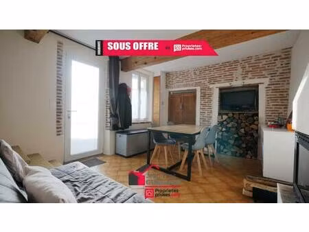 coup de coeur à baziège : maison de charme prête à vivre au coeur du village