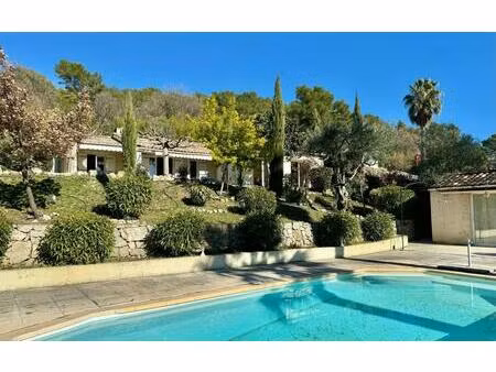 maison a tourrettes avec piscine et vue