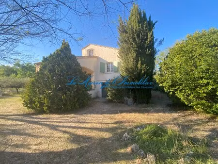 quissac  proximite de la voie verte maison f5 avec garage sur 1350 m2 de terrain  plus 90.