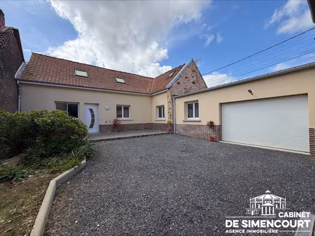 achat maison 4 pièces 101m² flesselles 80260