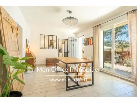 référence : 6601-ebe - maison 4 pièces  garage   jardin 400 m2   terrasse   calme et...