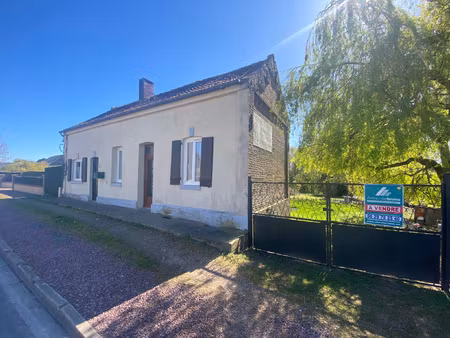 achat maison 2 pièces 68m² eaucourt sur somme 80580