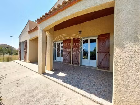 lezignan-corbieres villa de 114 m² / terrain de 835 m² env.