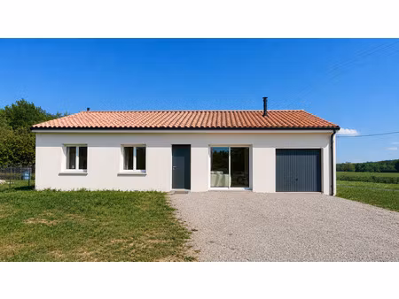 maison neuve secteur monpazier  105m²  3 chambres  terrain 1175m²  garage  aucun travaux
