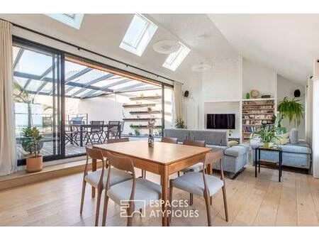 maison esprit loft en coeur de village