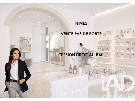 vente commerce 65 m² nîmes (30000)