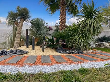 maison plain-pied  3 chambres plus studio avec mezzanine  panneaux solaires   jardin paysa