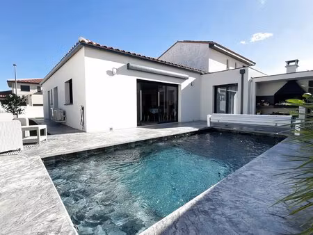 vente villa neuve plain pied 3 faces t4 ortaffa 66560