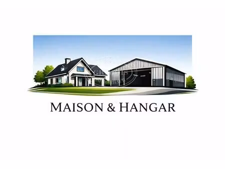 maison t6 avec hangar - bruguieres 31150