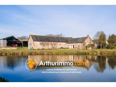 longère 325 m² avec étang