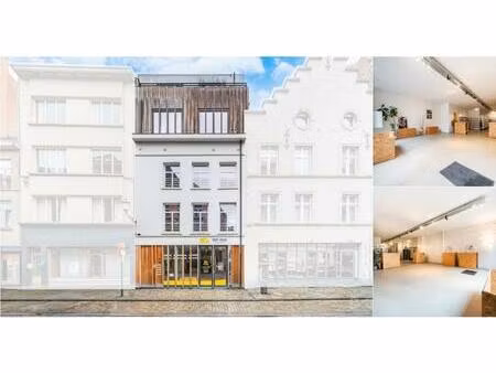 surface commerciale à vendre à rue de flandre 78 bruxelles (vbe09050)