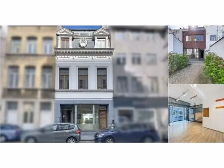 surface commerciale à vendre à chaussée de wavre 198 ixelles (vbe08940)