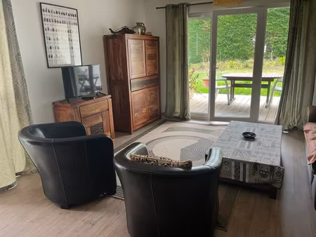 tosse - appartement t3 meublé en rez-de-jardin