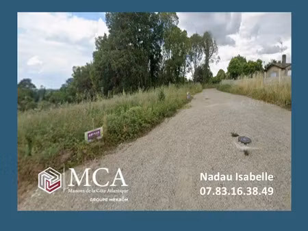 vente terrain 400 m² prignac-et-marcamps (33710)