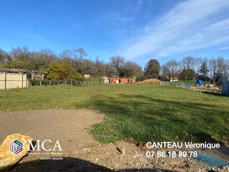 vente terrain 515 m² saujon (17600)