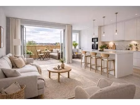 -- grand standing 3 pieces neuf 65 m² + balcon 10 m² expo sud sur cour proche centre ville