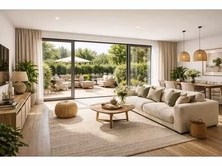 --magnifique 4 pieces neuf 86 m² + jardin 126 m² sur cour expo sud au calme !