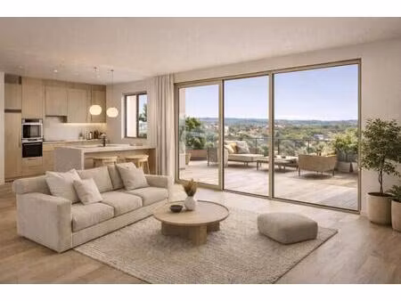 torcy – dernier étage – 4 pièces avec grande terrasse sud-ouest – tva réduite -livraison f