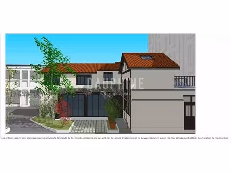 paris 15ᵉ – coeur d'ilots – projet de maison individuelle avec jardin