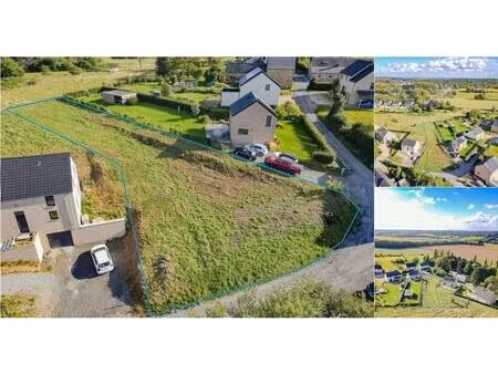 terrain à vendre de 1001 m² à assesse (vbe08577)