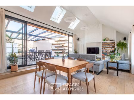 maison esprit loft en coeur de village