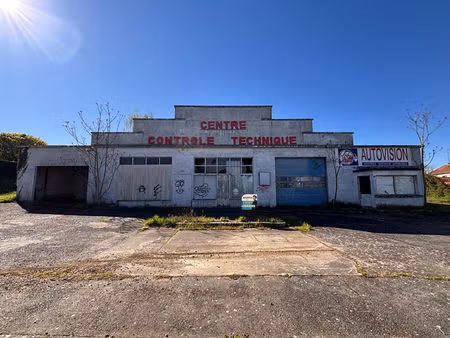 opportunité investisseur - vihiers centre - local + terrain à valoriser - d6033