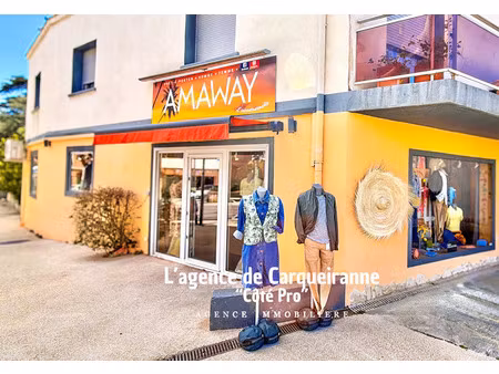 vente local commercial 5 pièces 80m2 carqueiranne 83320 - 159000 € - surface privée