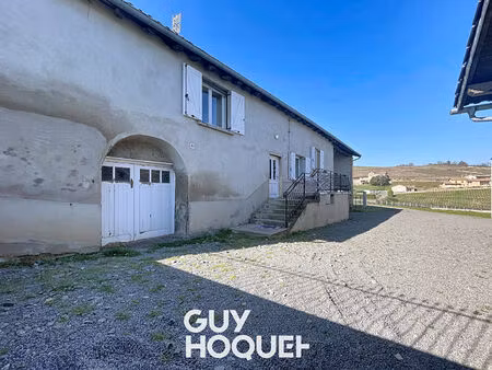 maison ancienne 4chbs + gge et terrain - 69220 fleurie